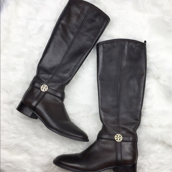 Tory Burch Shoes - Tory Burch | Brown Bristol Leather Boots 9.5 M